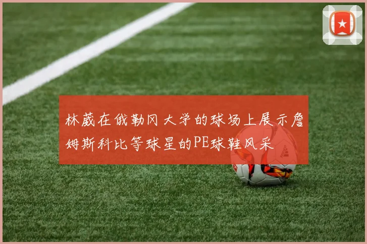 林葳在俄勒冈大学的球场上展示詹姆斯科比等球星的PE球鞋风采